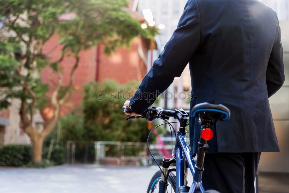 Similar – fahrradfahrer Fahrrad