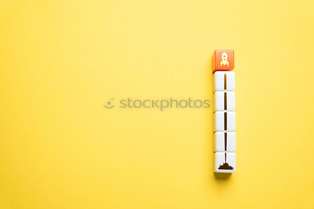 Similar – Image, Stock Photo Forearm and hand with pencil against a yellow background