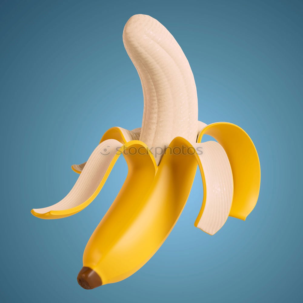 Image, Stock Photo banana Food Fruit Banana