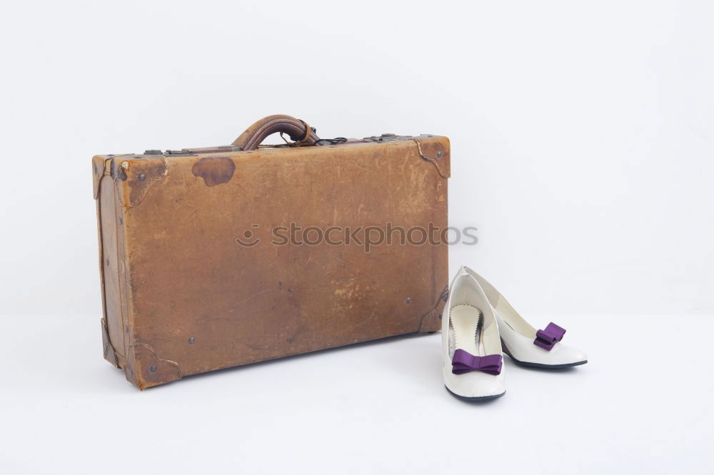 Similar – Image, Stock Photo Little Red Riding Hood has moved out