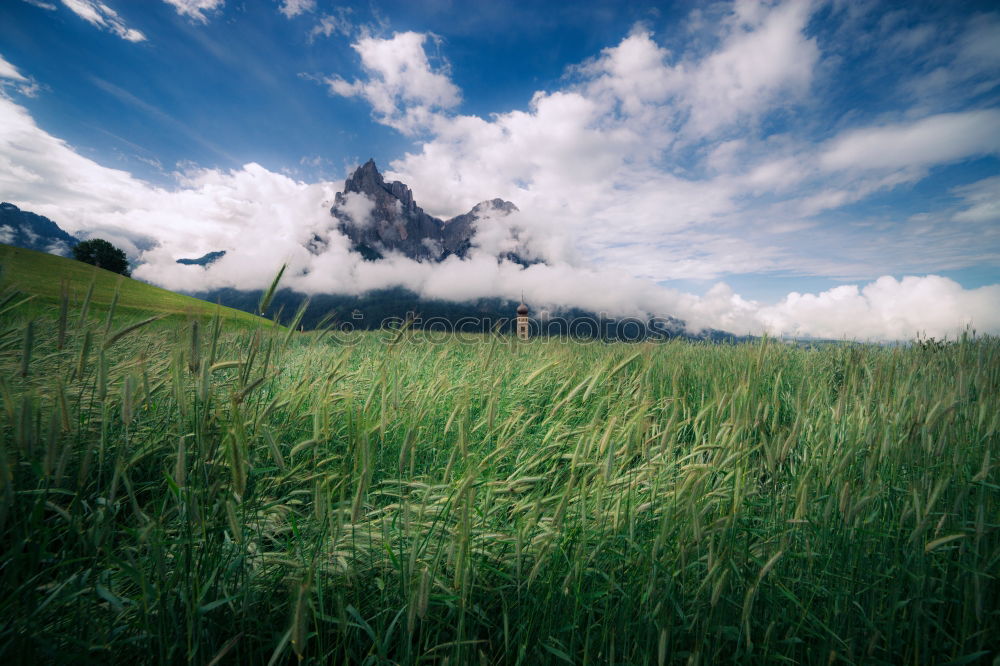 Similar – Bergkulisse Wohlgefühl