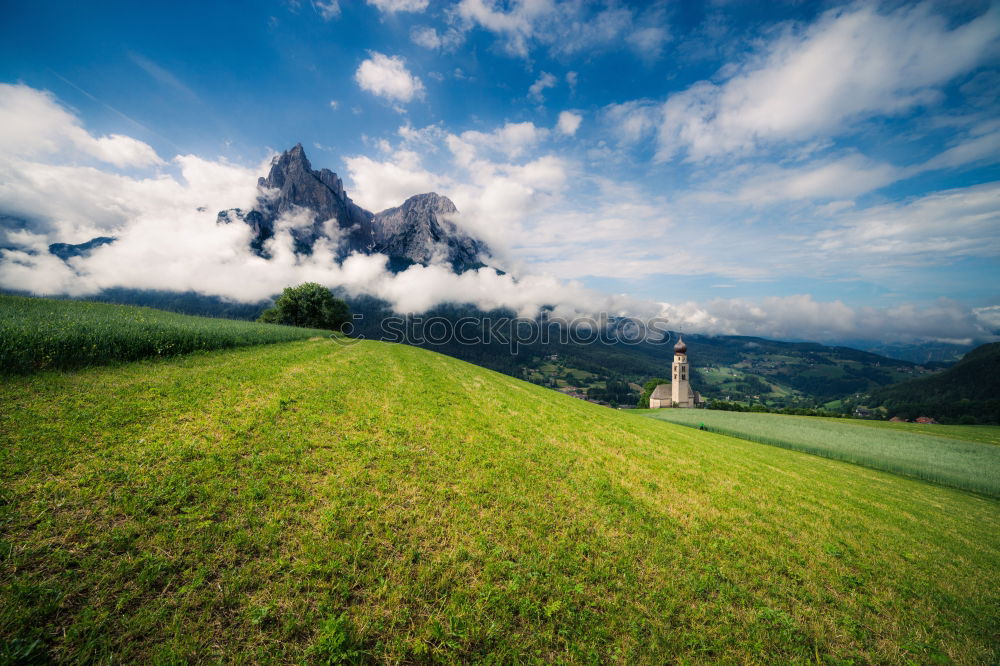 Similar – alpine panorama