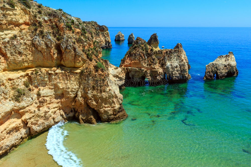 Similar – Algarve coast south Portugal