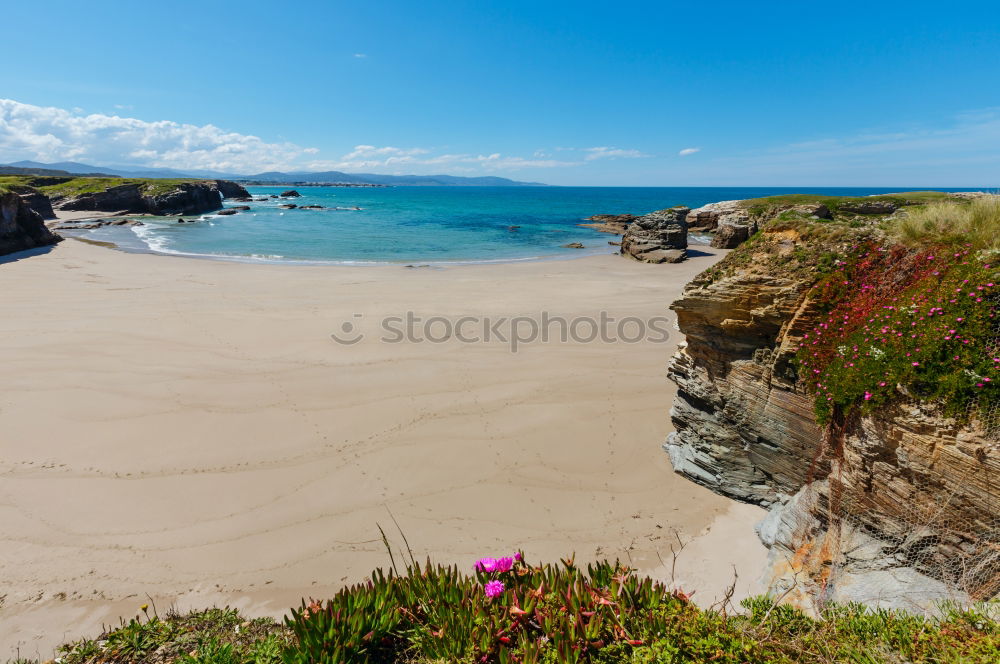 Similar – Image, Stock Photo Clachtoll Beach and campsite in Scotland