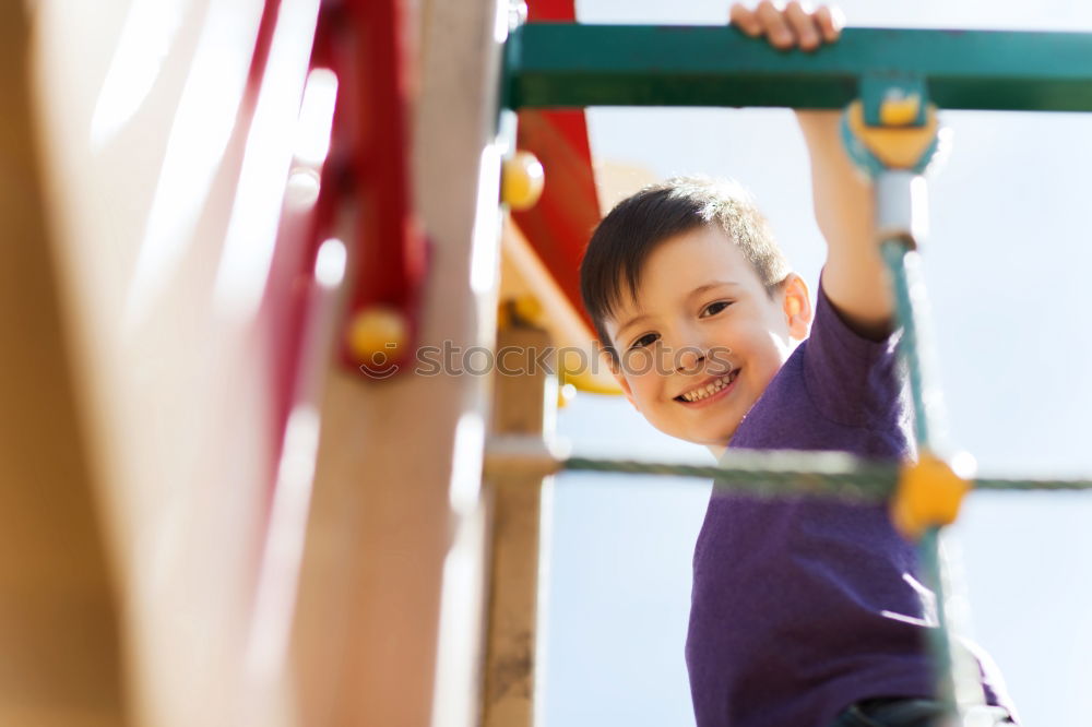 Similar – Child on a slide Joy