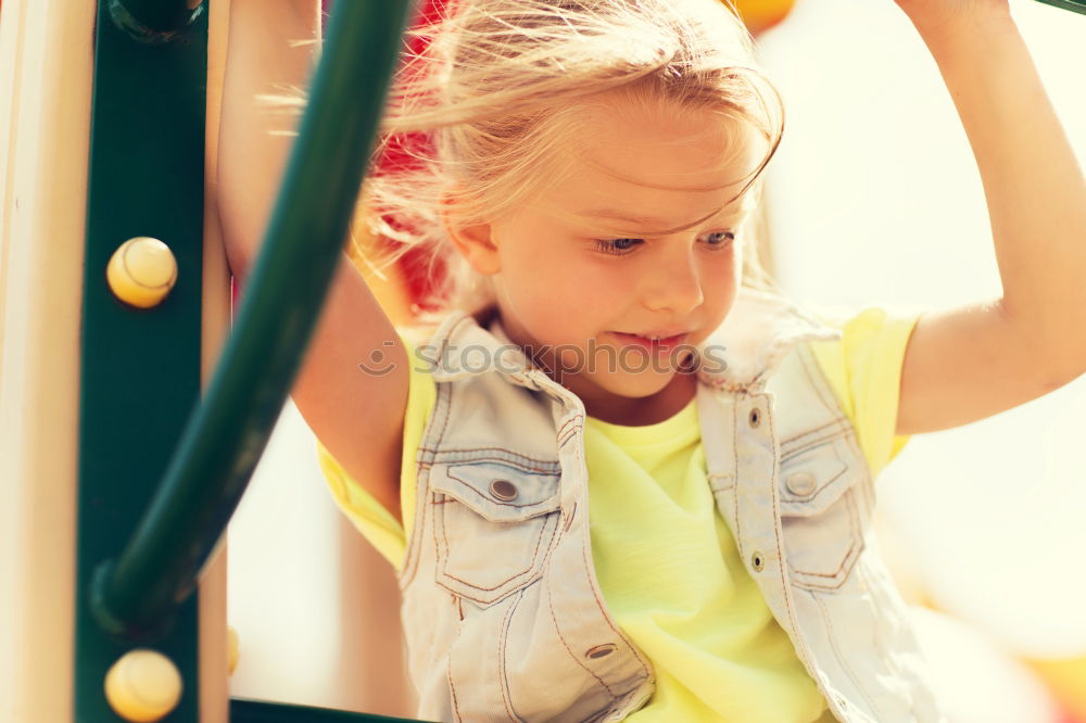 Similar – Image, Stock Photo mother brushing toddler daughter’s hair