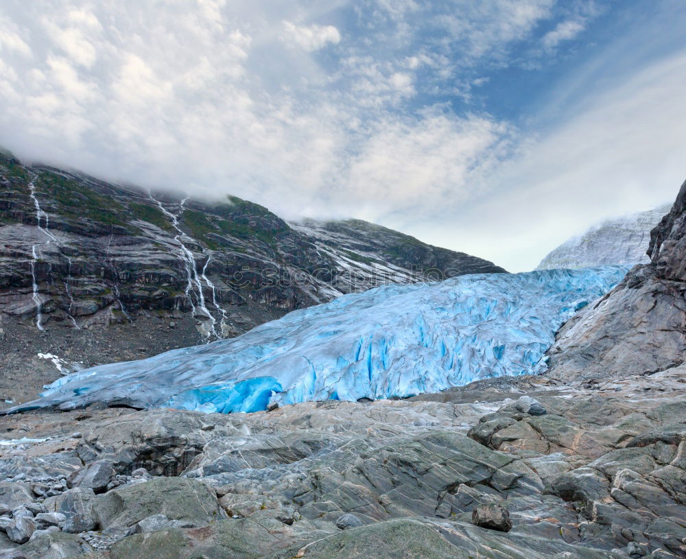 Similar – Glacier Nigardsbreen, Norway