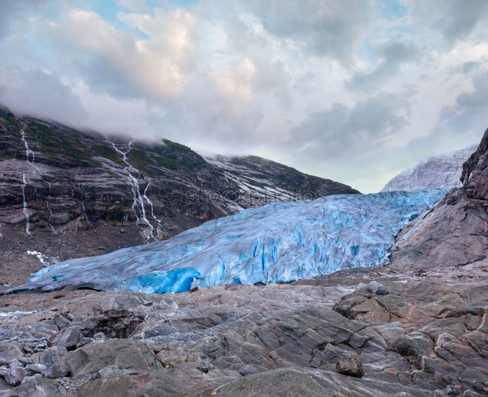 Similar – Glacier Nigardsbreen, Norway