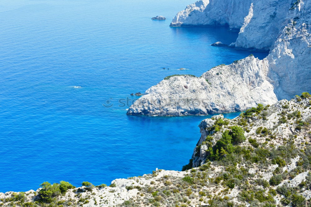 Similar – Image, Stock Photo Beach of Myrtos, Kefalonia