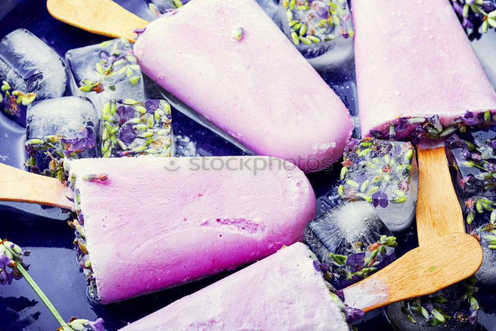 Similar – Image, Stock Photo Ice-cream with taste of a tea rose