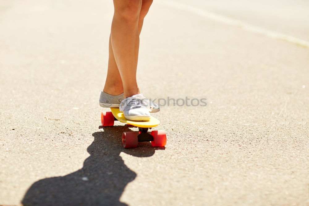 Similar – Image, Stock Photo skateboarding Street