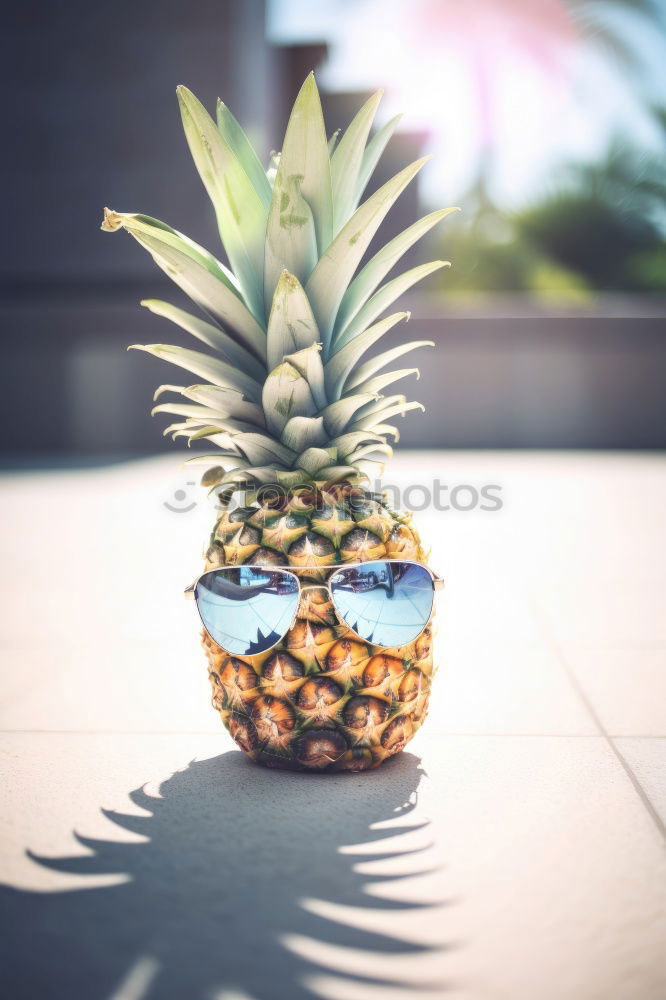 Similar – Image, Stock Photo Healthy fruit platter with pineapple, oranges and watermelon