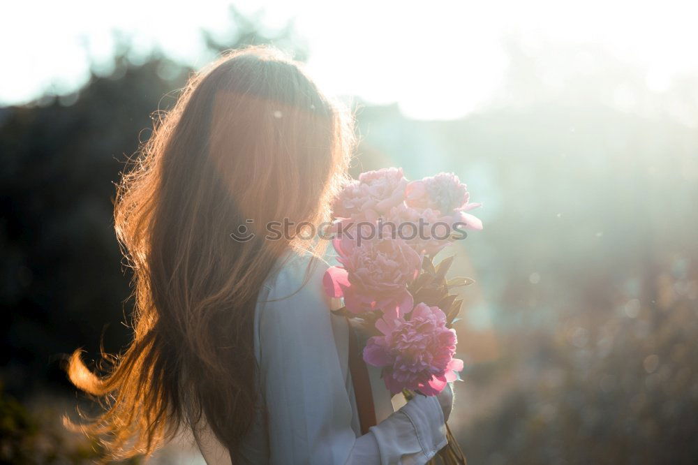 Similar – Image, Stock Photo two happy kid girlfriends playing