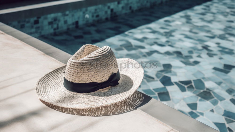 Similar – Image, Stock Photo Fresh coconut by the swimming pool