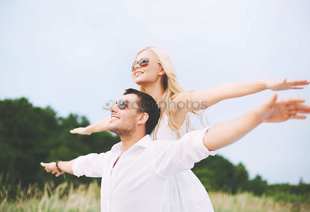 Similar – Image, Stock Photo Father and son playing on the beach at the day time. People having fun outdoors. Concept of summer vacation and friendly family.