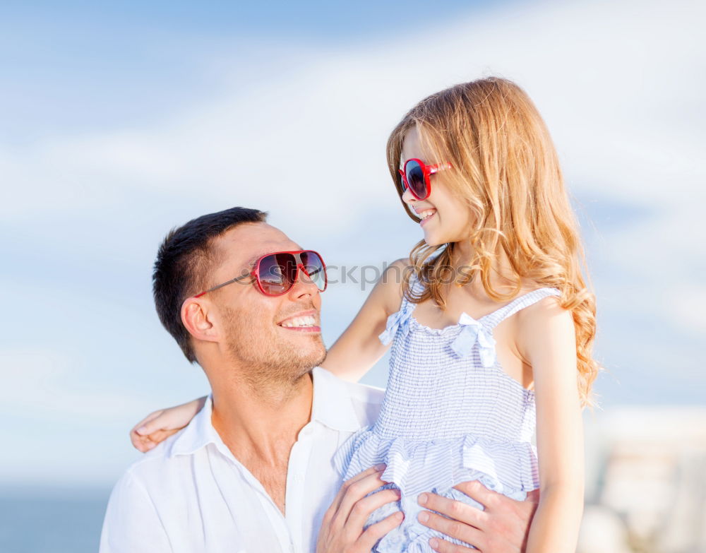 Similar – Image, Stock Photo Father and daughter