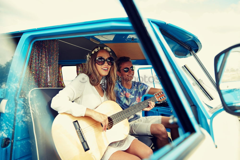 Similar – Image, Stock Photo Man sleeping in vintage car