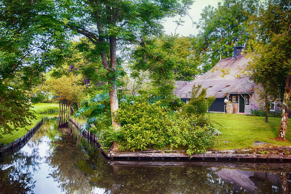 Similar – Image, Stock Photo Building in the Spreewald in Lehde