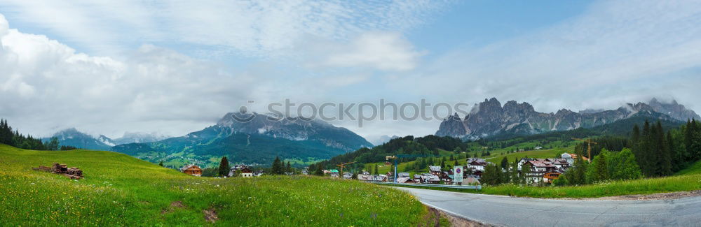 Similar – Image, Stock Photo Panorama of snowy Tatra mountains in spring, south Poland