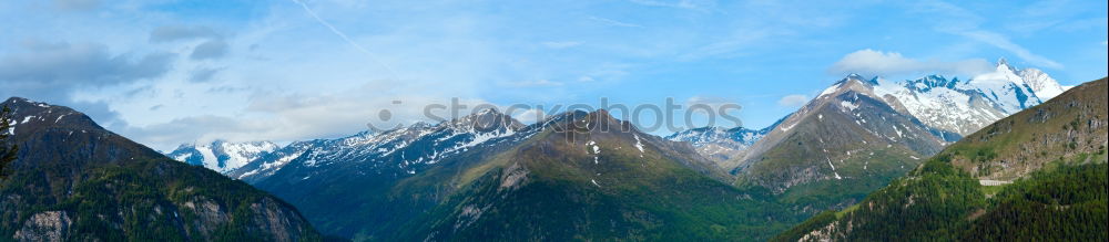 Similar – Berge Nebel Wolken