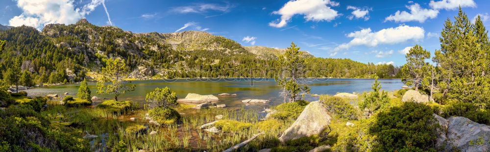 Similar – Image, Stock Photo alpine lake