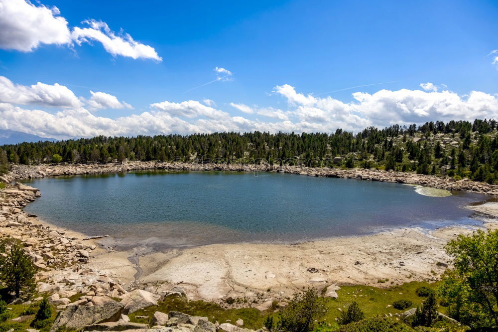 Similar – Image, Stock Photo Silver Lake Nature