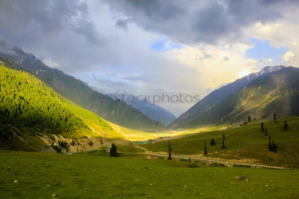 Similar – Stunning landscape of Karakol national park, Kyrgyzstan