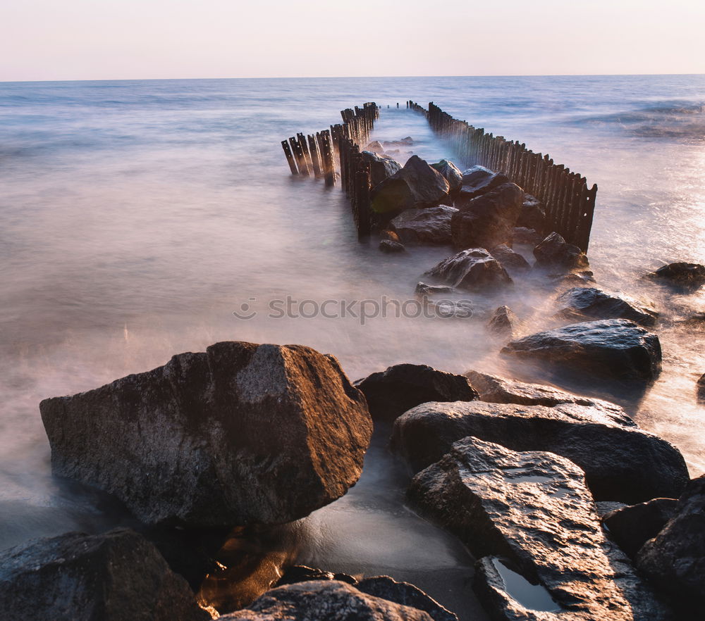 Similar – groynes Nature Landscape