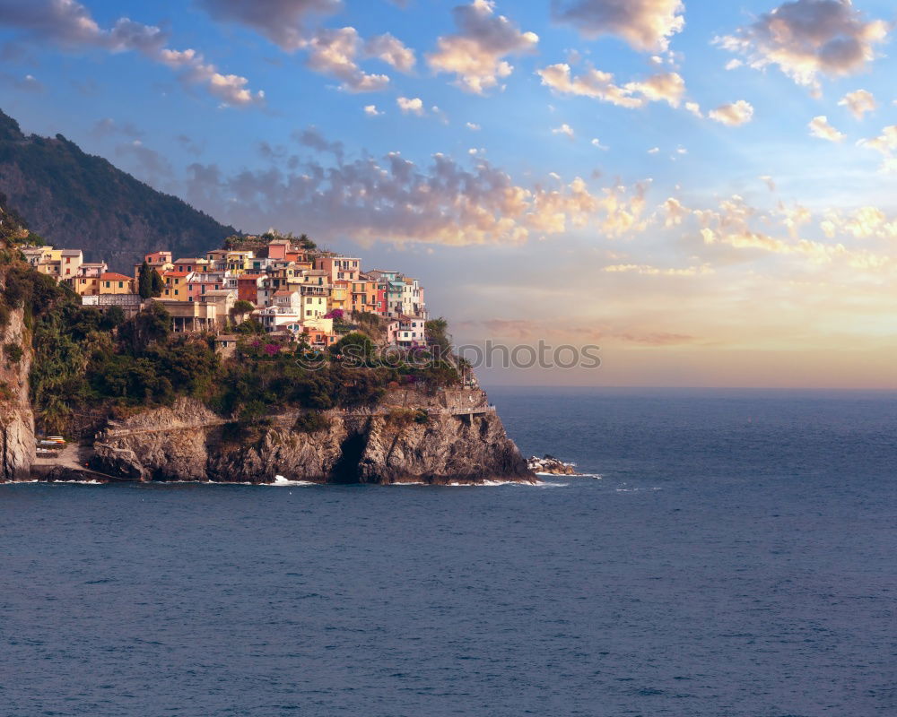 Similar – vernazza Tourism Ocean