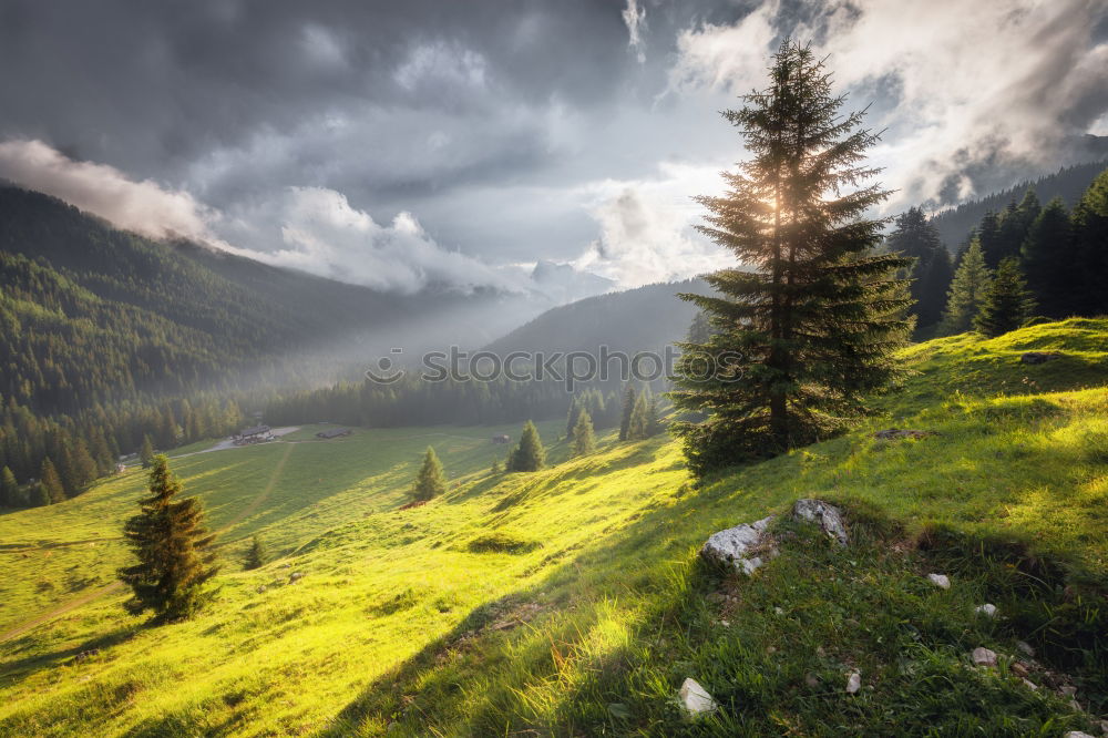 Similar – Storms in the Dolomites