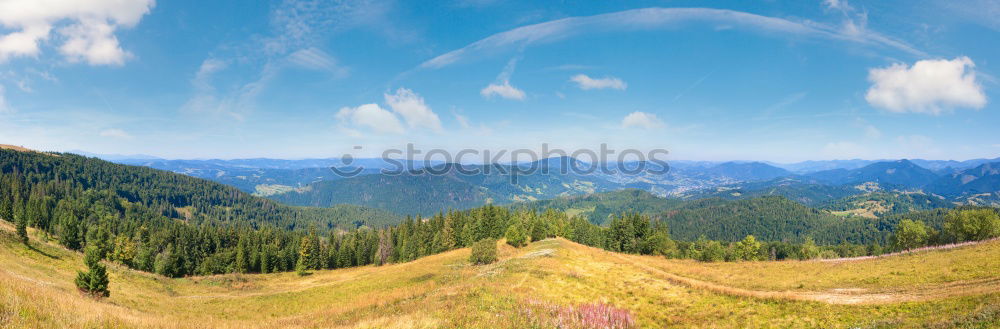 Similar – Image, Stock Photo Beautiful Carpathian Mountains Summer Landscape In Romania