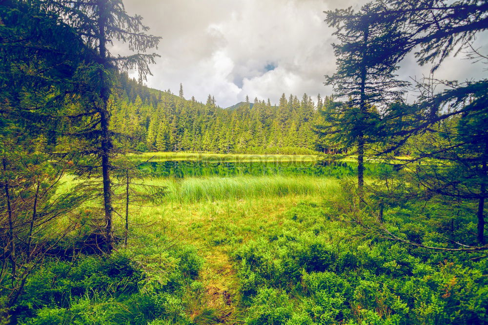 Similar – rock island lake Lake