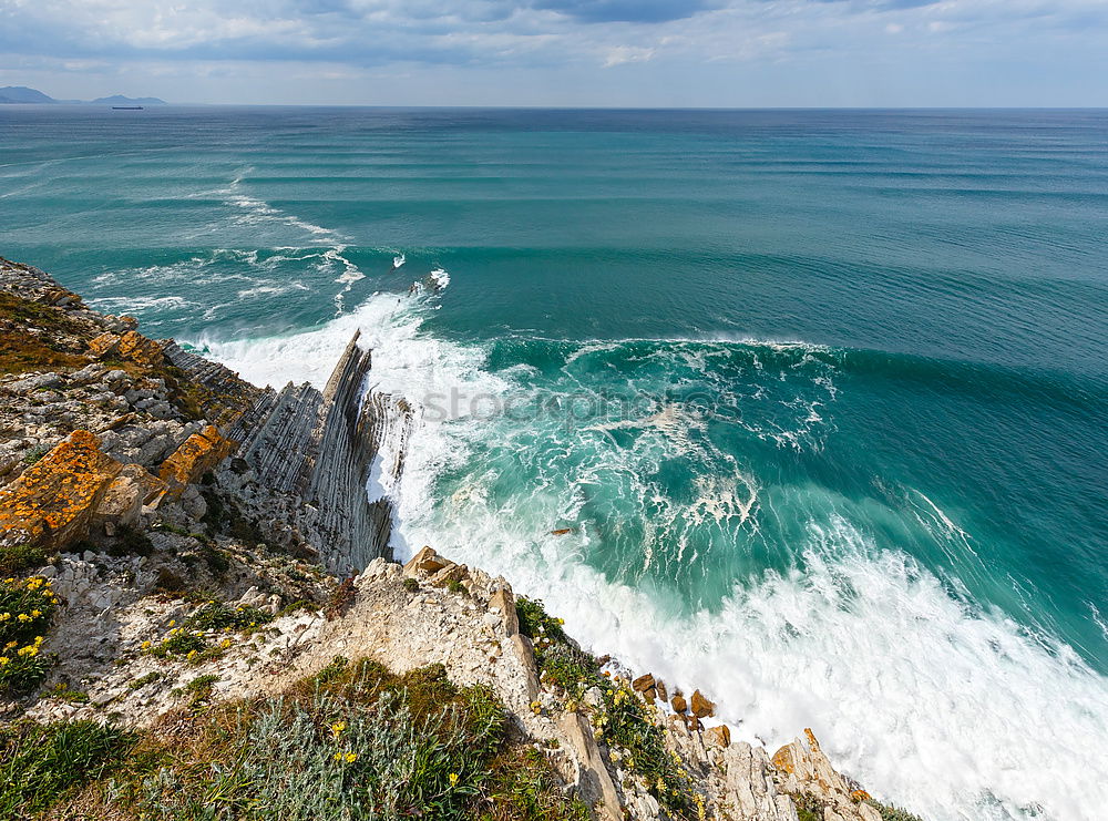 Image, Stock Photo breakwater Environment