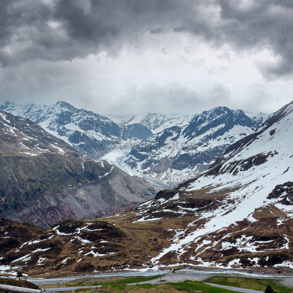 Similar – Blick auf die Ötztaler Alpen vom Rettenbachgletscher, Sölden