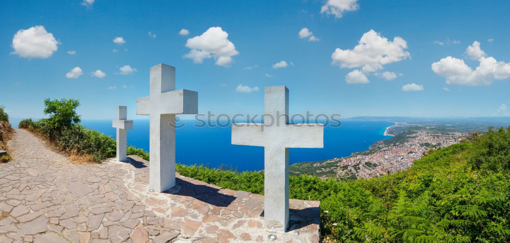 Image, Stock Photo Lonely Cross Happy