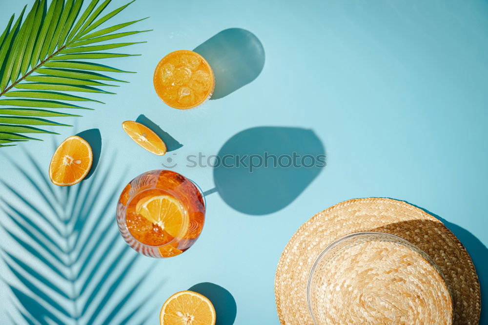 Similar – Delicious fruit platter with pineapple, watermelon and oranges