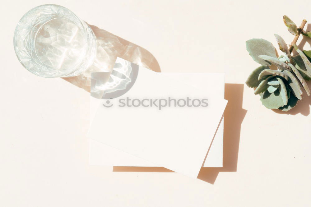 Similar – Image, Stock Photo In the name of the rose, a rose that slowly loses energy and begins to wilt stands in a blue wine bottle on the nightstand