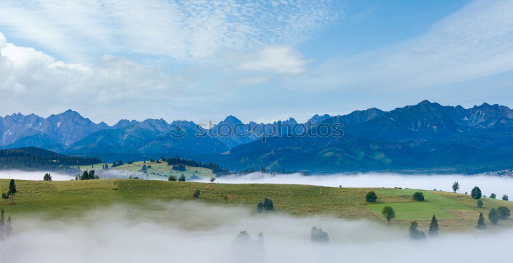 Similar – Bergkulisse Wohlgefühl