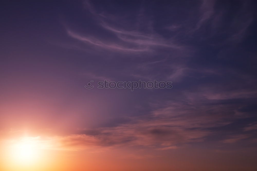 Stadt Haag bei Sonnenuntergang