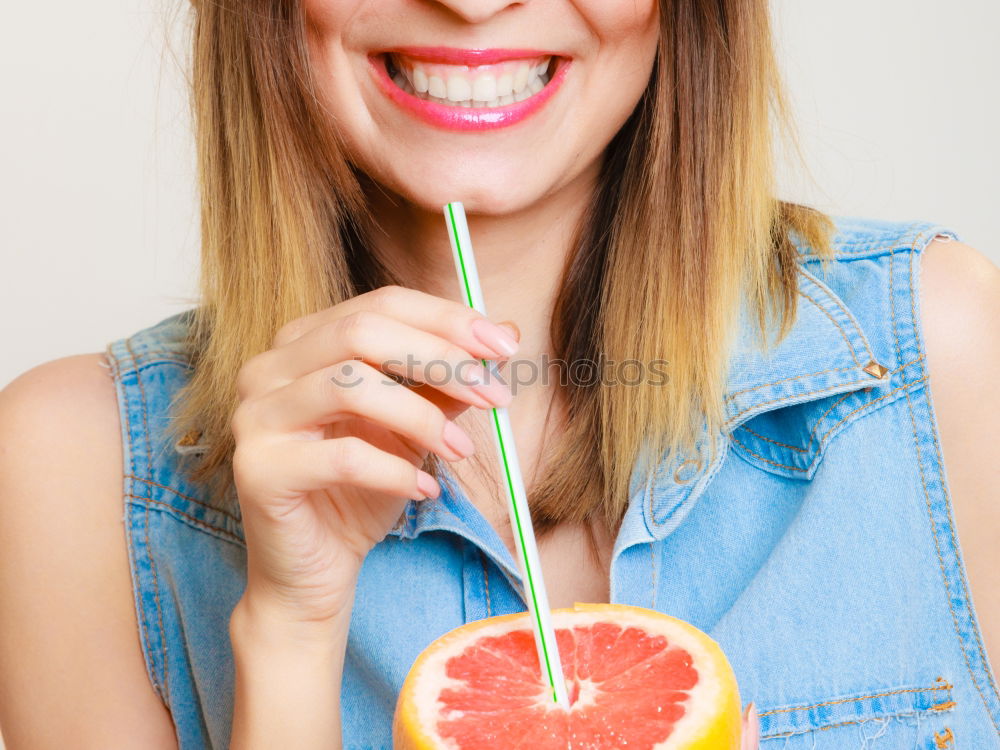 Similar – Crop woman eating sushi