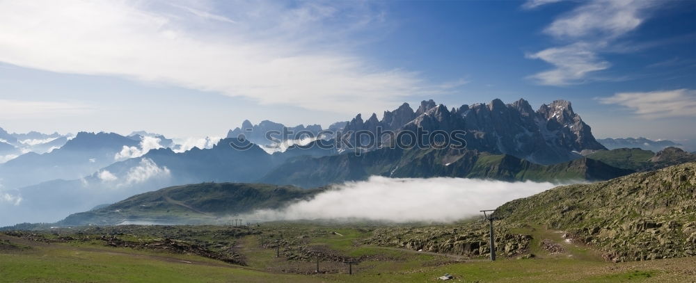 Similar – Image, Stock Photo intact mountain world