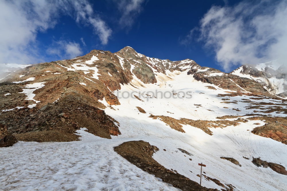 Similar – Alpine high mountain landscape