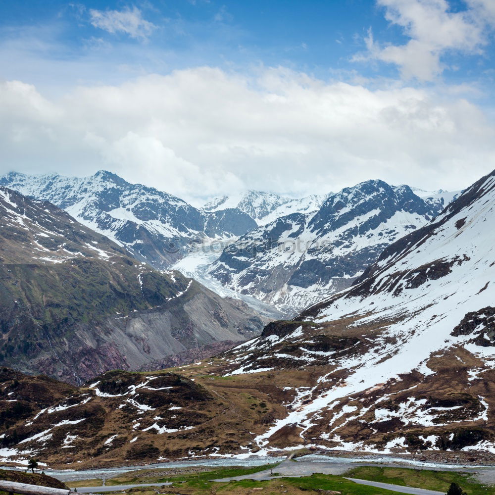 Similar – Blick auf die Ötztaler Alpen vom Rettenbachgletscher, Sölden