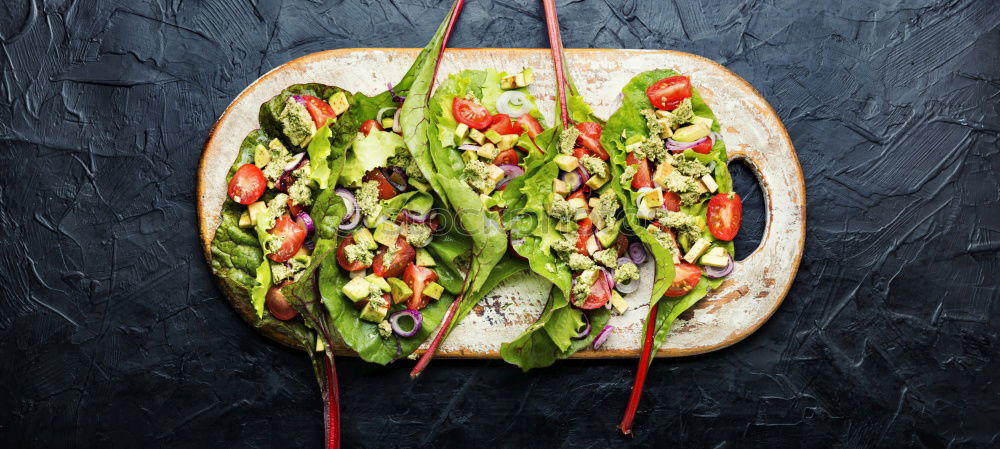 Similar – Image, Stock Photo Green asparagus with ham on plate