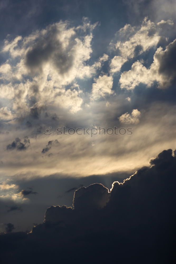 Similar – Sunset Lake Clouds Horizon