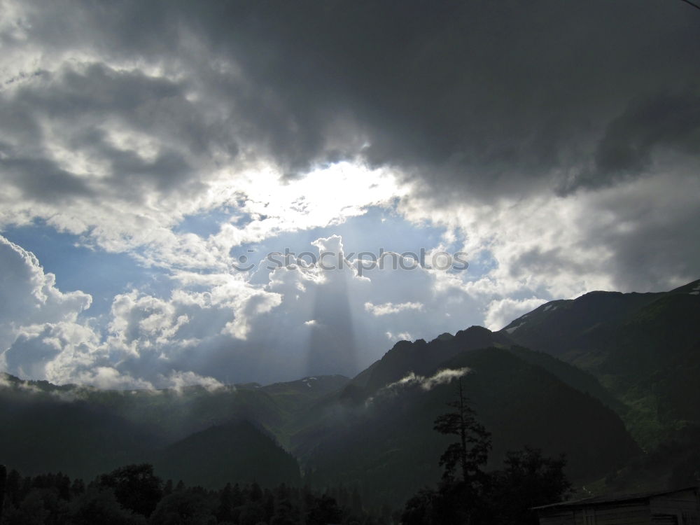 Similar – Regensburger Hütte und Langkofel