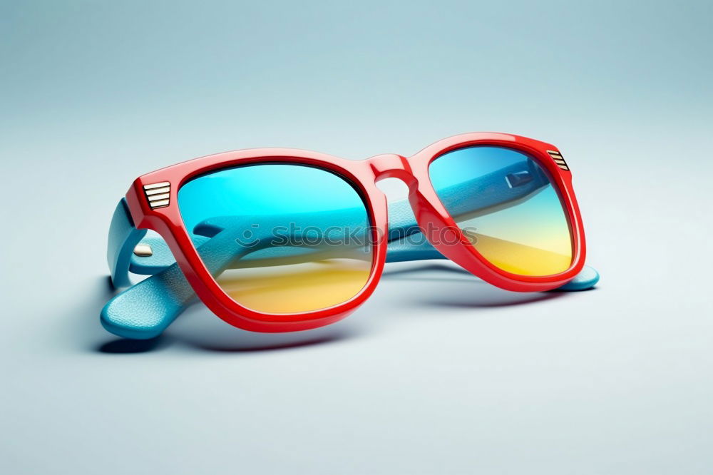 Similar – Image, Stock Photo Top view of green and yellow sunglasses