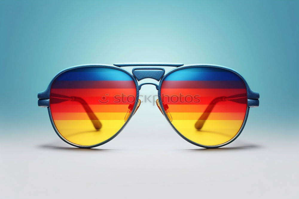 Similar – Image, Stock Photo Top view of green and yellow sunglasses