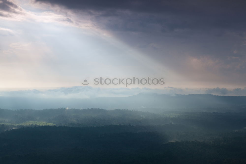 Similar – Evening sky over Swabia