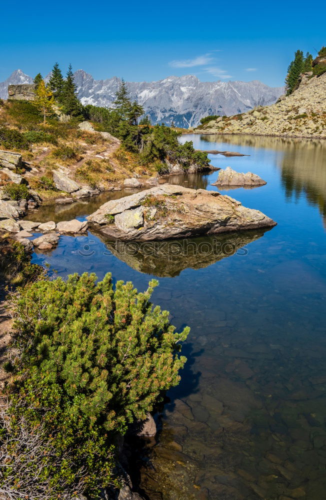 Similar – Image, Stock Photo Lake Formarin 2